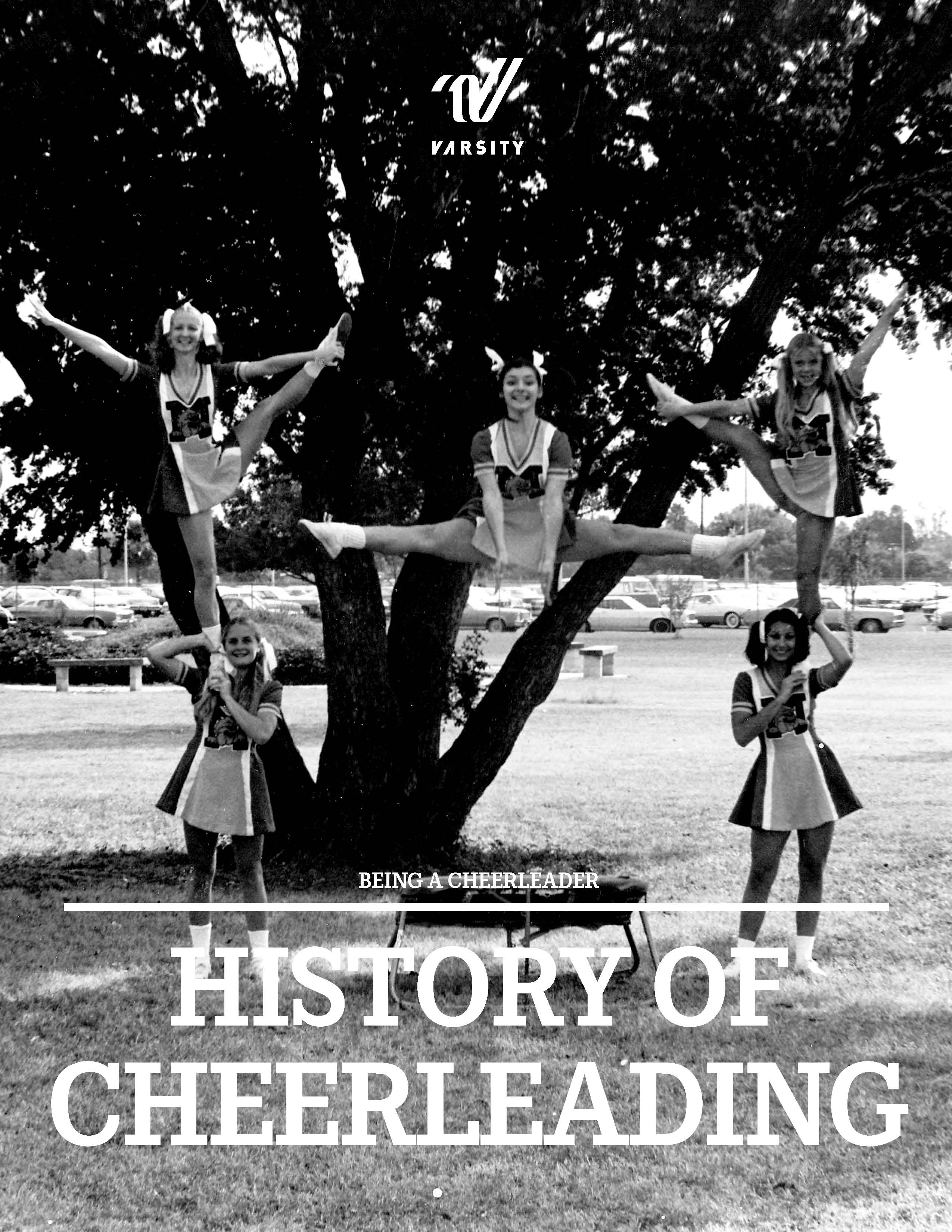 history of cheerleading